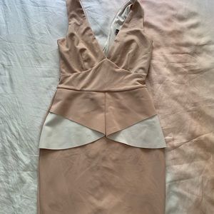 Lipsy Peach Dress